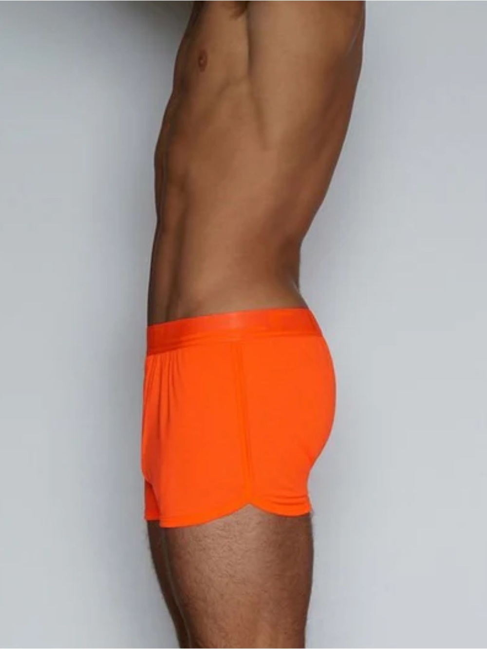 C-IN2 Men's Super Bright Orange Stretch Boxer Briefs